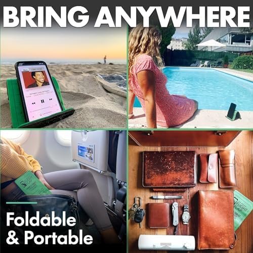 Airplane Phone Holder, Foldable Cell Phone Stand Holder – Flexible Tablet and iP... - Image 6