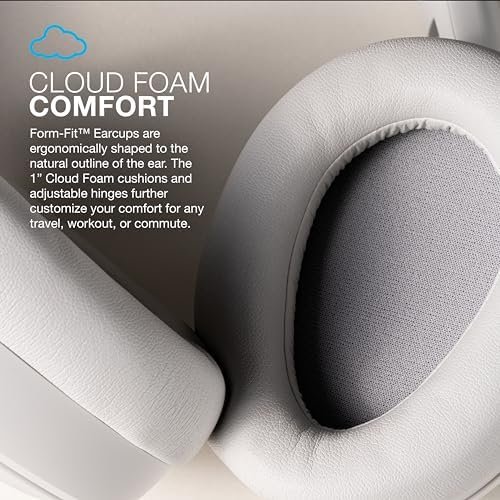 JLab JBuds Lux ANC Wireless Headphones, Cloud White, Hybrid Active Noise Cancell... - Image 5