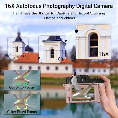 4K Digital Camera for Photography, 48MP Vlogging Video WiFi Camera for YouTube w... - Image 6