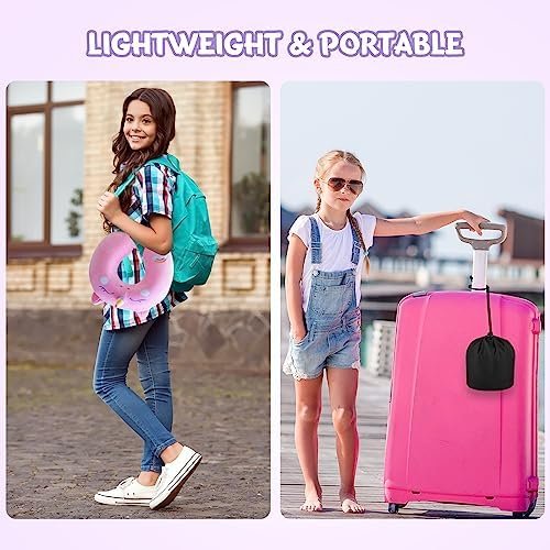 Travel Pillow for Kids Adult Cute Neck Pillow for Traveling Memory Foam Airplane... - Image 8