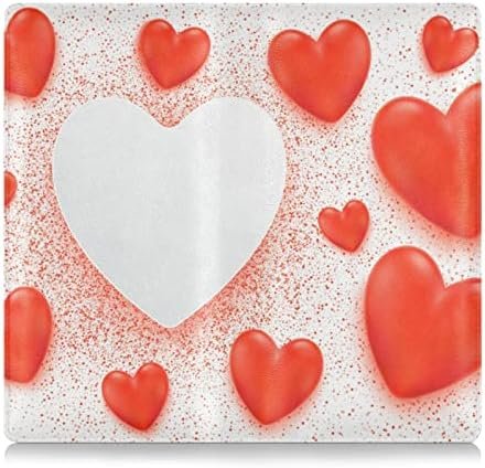 MCHIVER World Health Day Hearts Car Registration and Insurance Holder Lether Veh... - Image 2