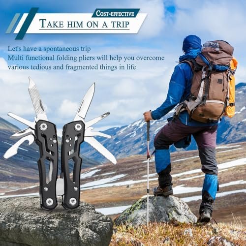 MINI Multitool Pliers, Birthday Christmas Gifts for Men Boyfriend Dad Husband Wo... - Image 7