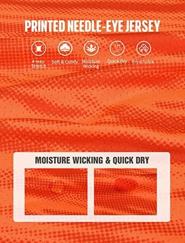 Zengjo Men's Workout Shirts Short Sleeve,Quick Dry Athletic Running Performance ... - Image 6
