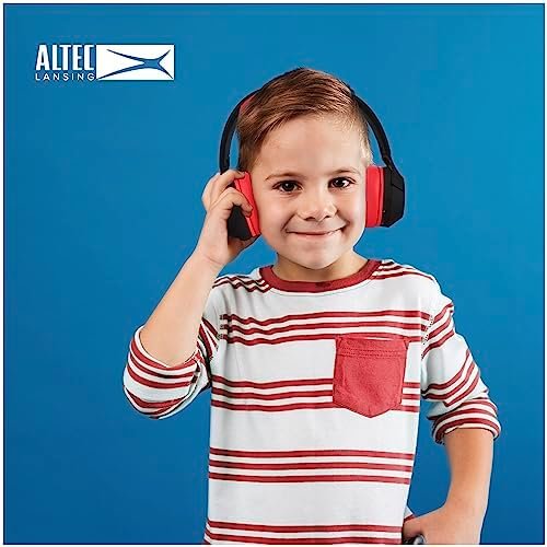Altec Lansing Kid Safe Noise Cancelling Wireless Headphones 15H Battery, 85dB Vo... - Image 4