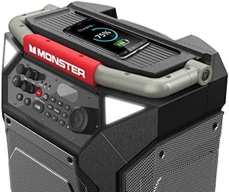 Monster Rockin' Roller 270 Portable Indoor/Outdoor Wireless Speaker, 200 Watts, ... - Image 5