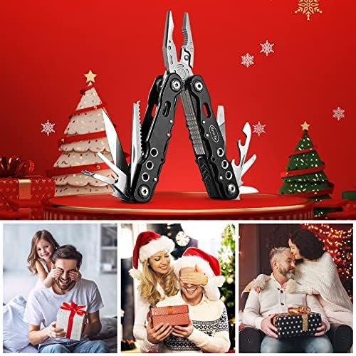 RoverTac Multitool Pliers Pocket Knife, 14 in 1 Multi Tool Knife Pliers Saw Bott... - Image 9