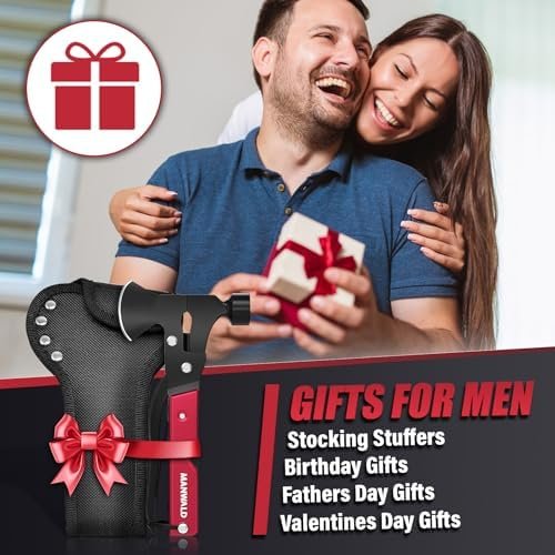 15 in 1 Multitool Axe Hatchet, Gifts for Men, Camping Accessories Survival Gear,... - Image 8