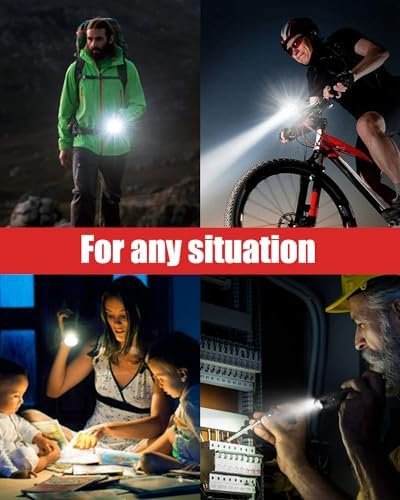 Victoper LED Flashlight 2 Pack, Bright 2000 Lumens Tactical Flashlights High Lum... - Image 8