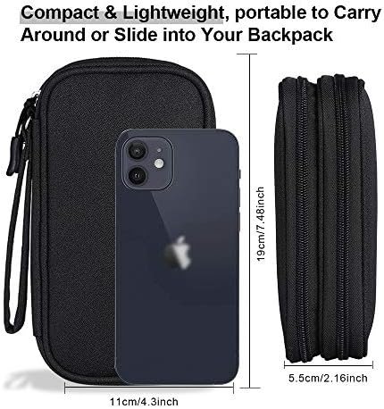 DDgro Electronics Travel Organizer, Tech Accessories Pouch Bag for Cables/Charge... - Image 4