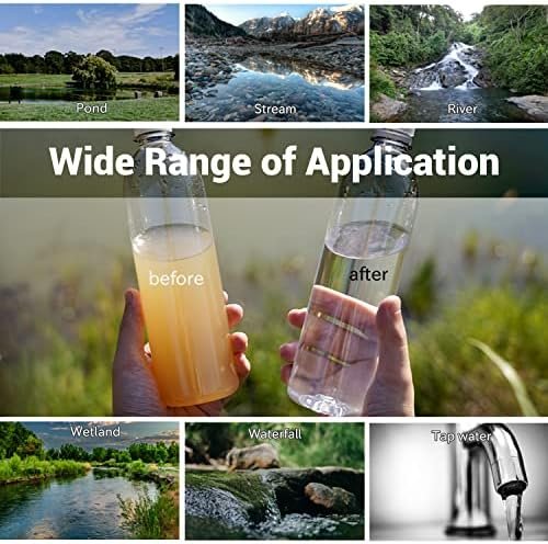 Mini Water Filter NatureNova Portable Emergency Water Filtration System Hiking C... - Image 7