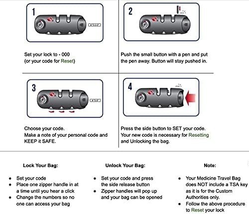 Kaddy Secure Pill Organizer Box, Storage for Bottles of Medicine or Supplements;... - Image 8