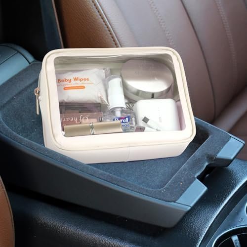 PACKISM TSA Approved Toiletry Bag - Amazing Color-Edged Clear Makeup Bag, 3 Pack... - Image 3