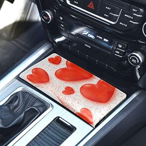 MCHIVER World Health Day Hearts Car Registration and Insurance Holder Lether Veh... - Image 6