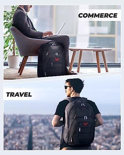 BAGSMART 45L Travel Laptop Backpack, TSA 17.3 Inch Laptop Backpack Flight Approv... - Image 3