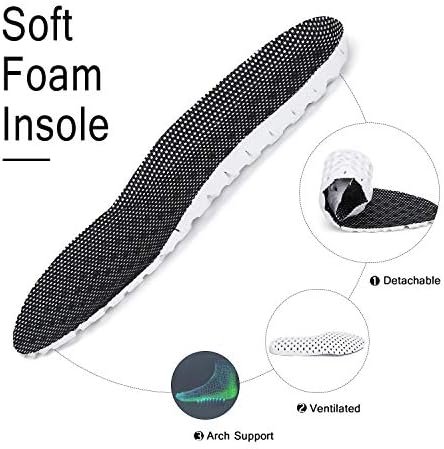 Women's Walking Shoes Sock Sneakers Slip on Mesh Air Cushion Comfortable Wedge E... - Image 6