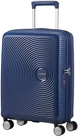 American Tourister Unisex Adult's S (55 cm-41 L), Blue (Midnight Navy), Spinner ... - Image 2