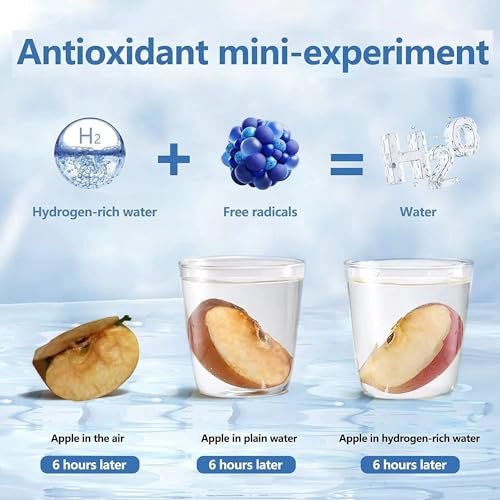 Hydrogen Water Bottle 13.5 OZ (400ml) Portable Hydrogen Water Ionizer Machine wi... - Image 9