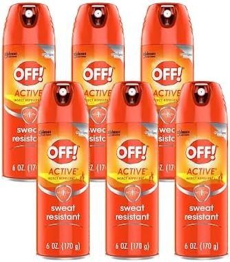 OFF! Active Insect Repellent, Sweat Resistant 6 oz (Pack of 6) - Image 2