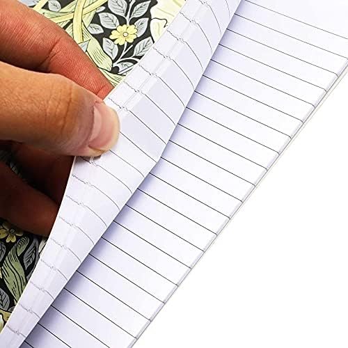 William Morris Soft Cover Travel Journal Notebooks (A5 Size, 6 Pack) - Image 5