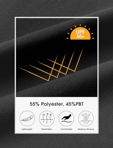 FitsT4 Men's Golf Pants Stretch Relaxed Fit with 6 Pockets - 30"/32" Lightweight... - Image 4