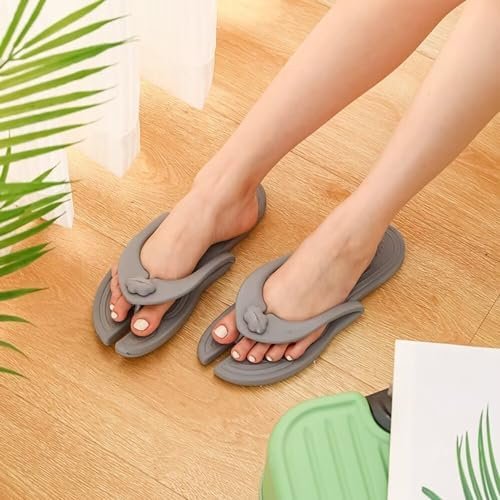 Flip Flops for Women Men with Small Arch Support,Travel Portable Folding Slides,... - Image 5