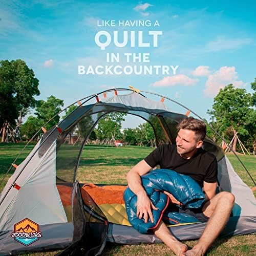 ZOOOBELIVES Ultralight Backpacking 32-50F Down Sleeping Bag - 27oz Ultra Compact... - Image 7