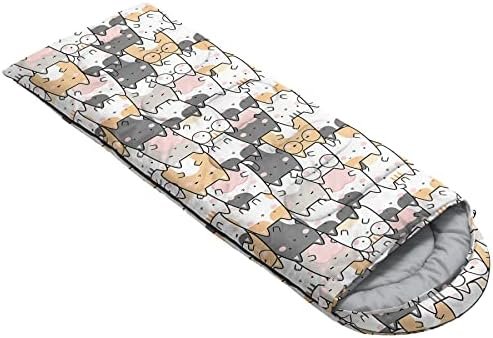 QOOMO Camping Sleeping Bags,3 Season Warm & Cool Weather,Lightweight,Waterproof ... - Image 5