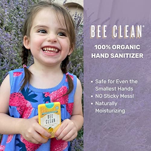Organic Beeswax Hand Sanitizer Pocket Spray - Citrus Peppermint - 4 pack - Image 4