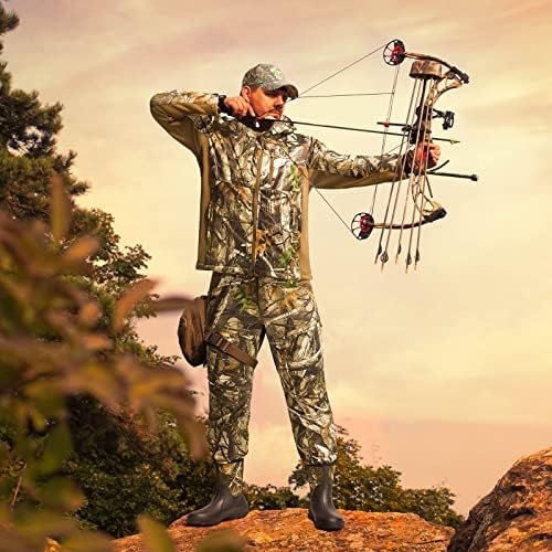 TIDEWE Hunting Clothes for Men with Fleece Lining, Safety Strap Compatible Water... - Image 8