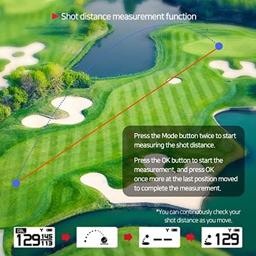 GOLFBUDDY Voice 2S+ Talking GPS Rangefinder, Clip on Hat Golf Navigation, Slope ... - Image 5