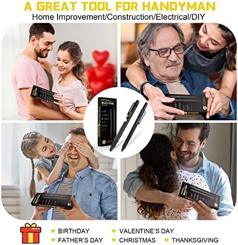 Father's Day Gifts from Daughter Son Wife, 9 in 1 Multitool Pen, Gifts for Men W... - Image 3