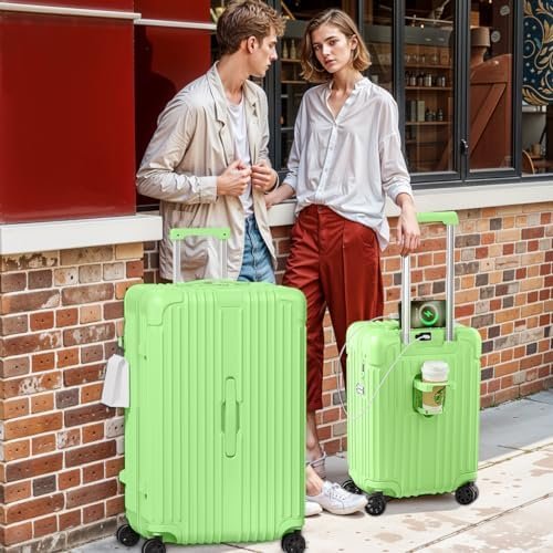 Luggage Sets 2 Piece Suitcase PC+ABS Hardside Double Spinner Wheels TSA Lock Car... - Image 9
