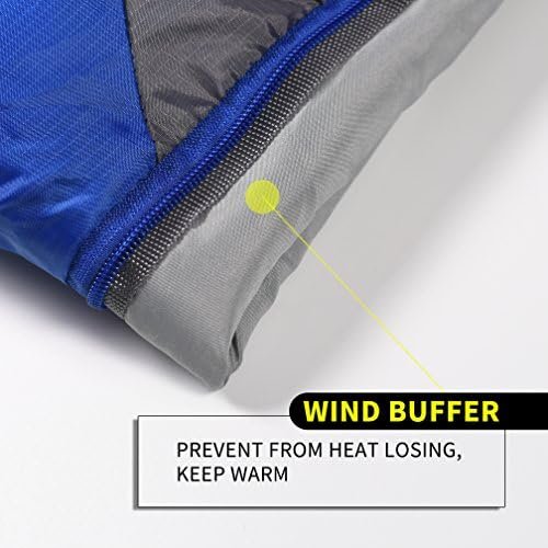 0 Degree Winter Sleeping Bags for Adults Camping (450GSM) - Temp Range (5F–32F) ... - Image 9