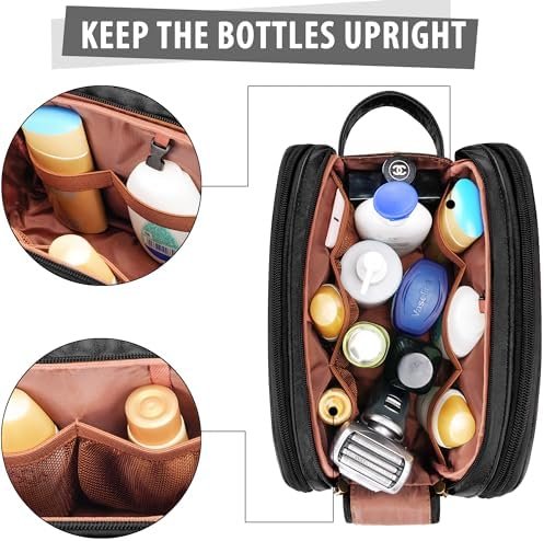 Travel Toiletry Bag for Men, Large Hanging Toiletries Organizer Bags, Cruise Shi... - Image 6