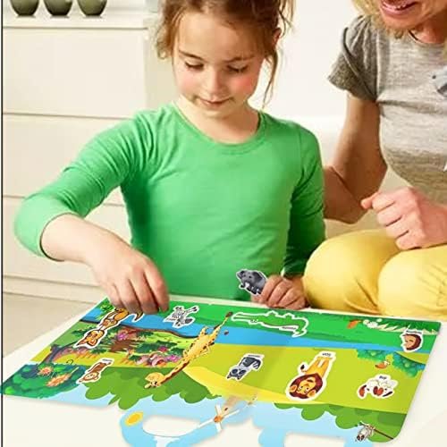 Reusable Quiet Sticker Books for Kids & Toddlers, 4 Sets Travel Stickers Story B... - Image 7
