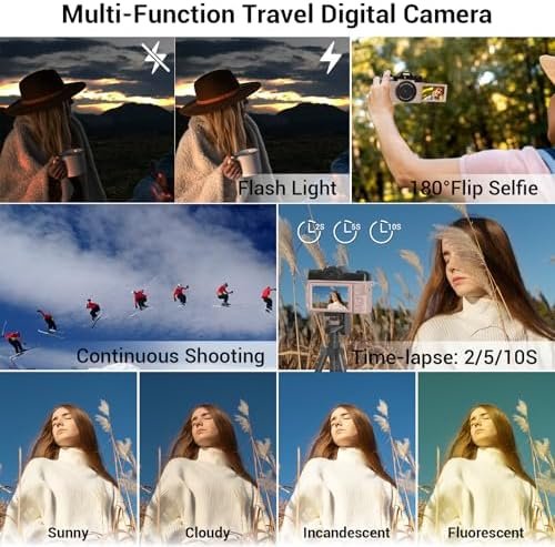 4K Digital Camera for Photography, 48MP Vlogging Video WiFi Camera for YouTube w... - Image 8