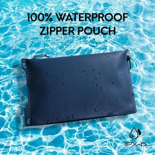 Haimont Waterproof Pouch, Small Waterproof Dry Bag with Zipper for Travel Boatin... - Image 3