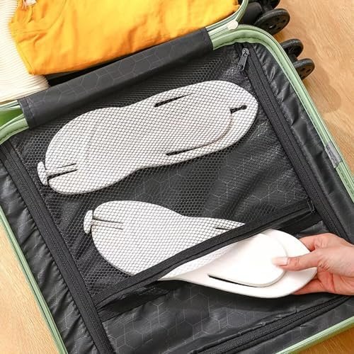 Flip Flops for Women Men with Small Arch Support,Travel Portable Folding Slides,... - Image 6