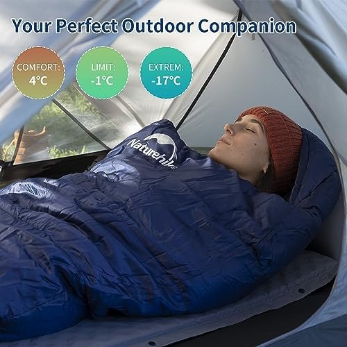 Naturehike 20 Degree Ultralight Mummy Sleeping Bag, 0 Degree Backpacking Lightwe... - Image 4