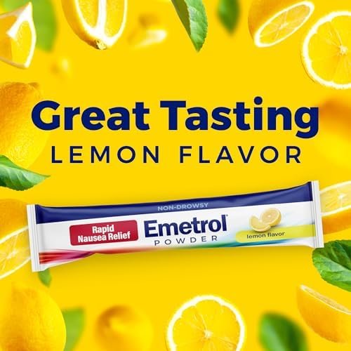 Emetrol Non-Drowsy Nausea Relief Powder Mix - Electrolyte Drink Mix for Rapid Na... - Image 4