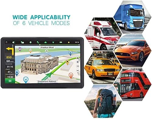 GPS Navigator for Car, Latest 2024 Map 7 inch Touch Screen Car GPS 256-16GB, Voi... - Image 4