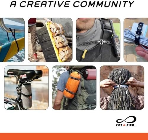 MODL Infinity Tool 2.0 Modular Straps (4-Pack) - Flexible Multi-Tool, Utility B... - Image 8