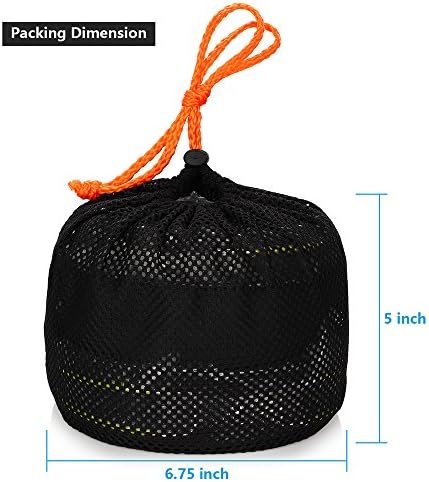 Gutsdoor Camping Cookware Set Camping Gear Campfire Utensils Non-Stick Cooking E... - Image 6