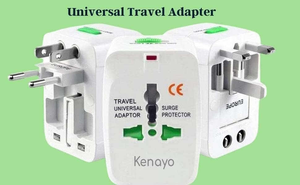 Worldwide Universal Power Adapter, All-in-One International Travel Plug Converte... - Image 5