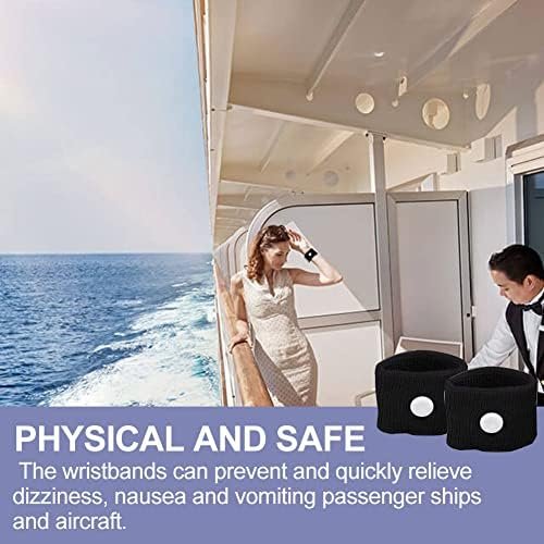 TOULIFLY 4 Pairs Motion Sickness Bands, Travel Wristbands, Nausea Wristbands for... - Image 9