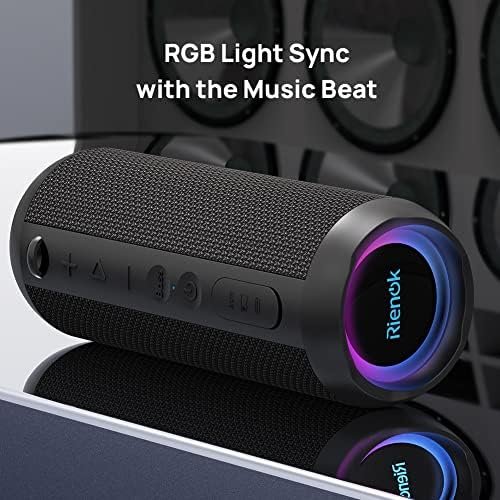 RIENOK Portable Bluetooth Speaker 30W Dual Pairing True Wireless Stereo HD Sound... - Image 10