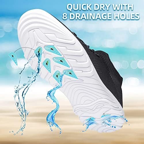 DOUSSPRT Womens Walking Shoes Slip On Hypersoft Sock Tennis Water Sneakers Casua... - Image 3