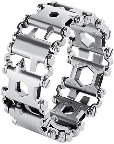 29 in 1 Multi Tool Bracelet Tread Bracelet Multifunction Tool Outdoor Bolt Drive... - Image 2