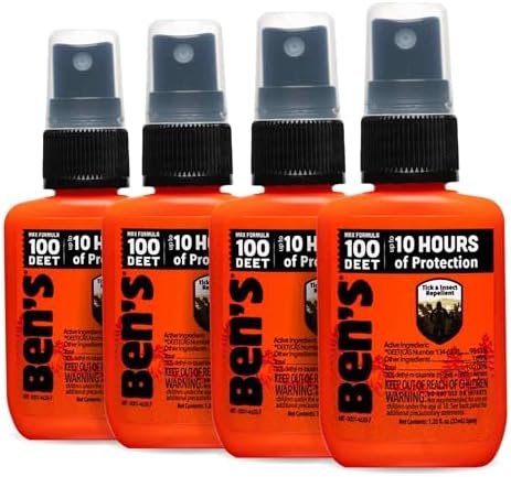 Ben's 100 Tick & Insect Repellent 1.25 Fl Oz. Pump Spray (4 Pack) - Image 2