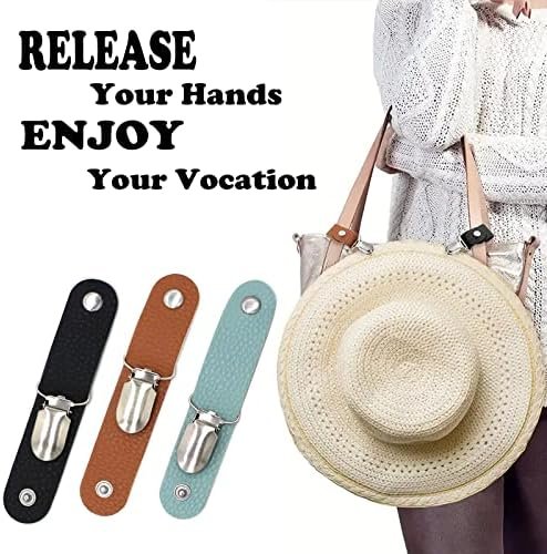 Hat Clip Holder for Travel, 3 Pcs Travel Hat Clip on Bag for Backpack/Purse/Lugg... - Image 3